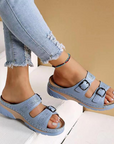 Elarith - Comfortabele orthopedische sandalen voor dames met dubbele verstelbare band