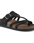 Dalyra - Dames orthopedische sandalen met verstelbare gevlochten banden