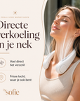 NekFan™ - Draagbare, oplaadbare nekventilator voor directe verkoeling!