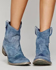 Dael - Vintage Cowboy Enkellaarsjes