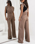 Alya - Elegant, Effen Twee-Delige Set voor Vrouwen