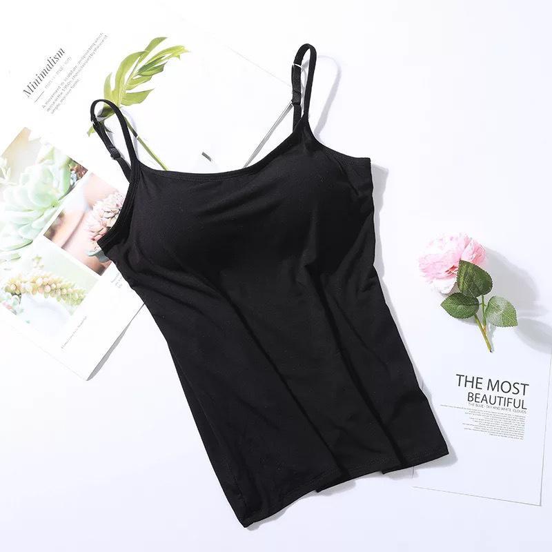 Monica - Tanktop met Ingebouwde Bh