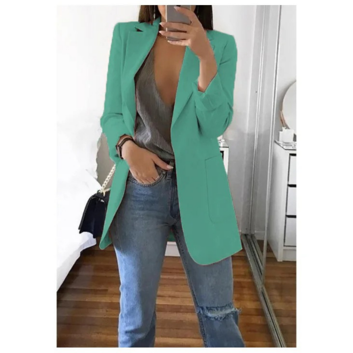 Emmanuelle - Lange Dames Blazer