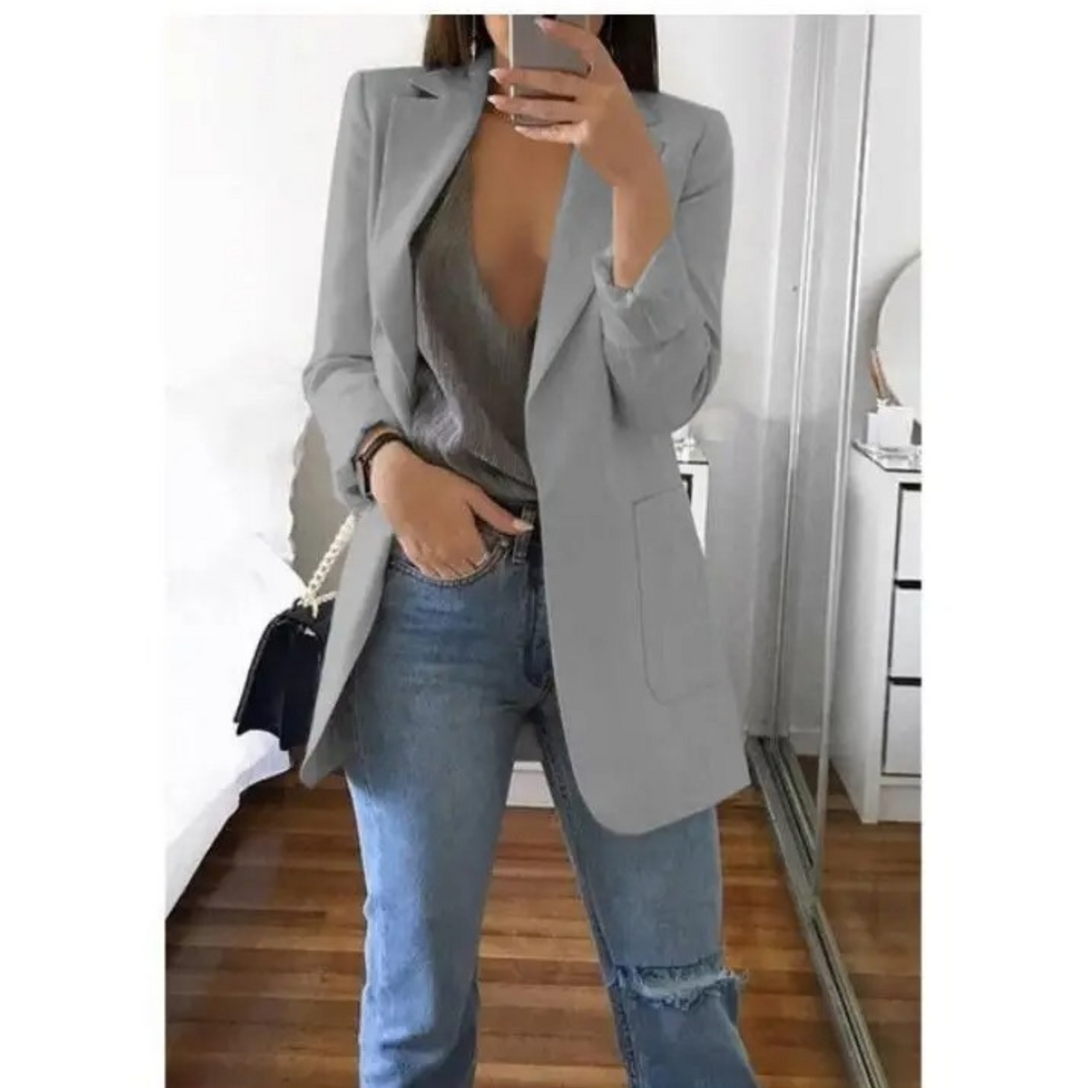 Emmanuelle - Lange Dames Blazer
