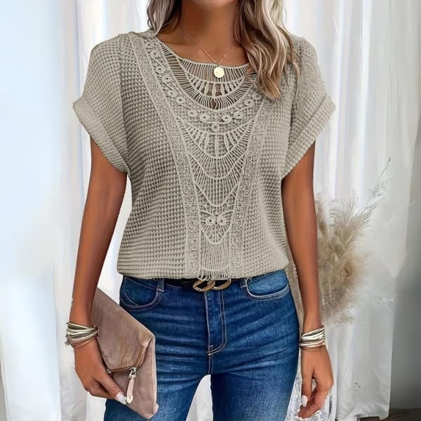 Aina - Elegante Ibiza-stijl blouse