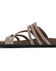 Adriana | Gevlochten Kurksandalen met Comfortvoetbed
