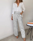 Aliona - Elegante tweedelige set
