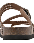 Adriana | Gevlochten Kurksandalen met Comfortvoetbed