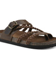 Dalyra - Dames orthopedische sandalen met verstelbare gevlochten banden