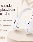 NekFan™ - Draagbare, oplaadbare nekventilator voor directe verkoeling!