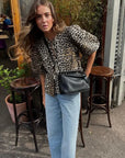 Bella - Leopard Print Top