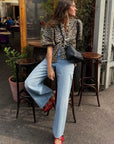 Bella - Leopard Print Top