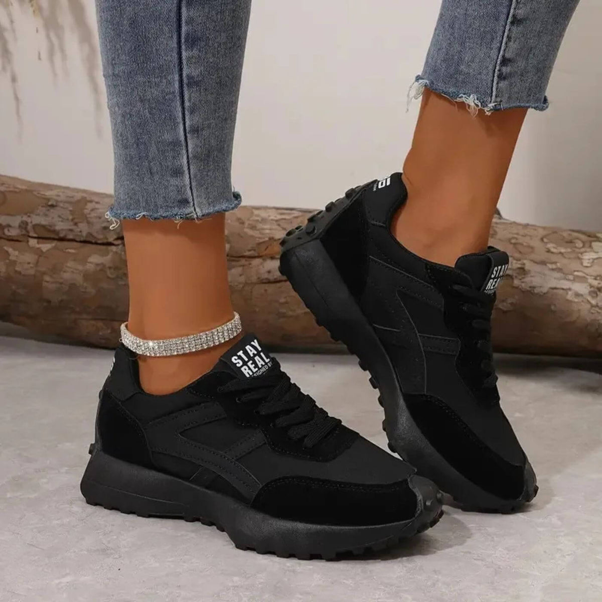 Fayette - Comfortabele, slipvaste orthopedische sneakers