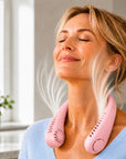 NekFan™ - Draagbare, oplaadbare nekventilator voor directe verkoeling!