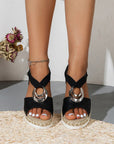 Dominique - Sleehak sandalen voor dames