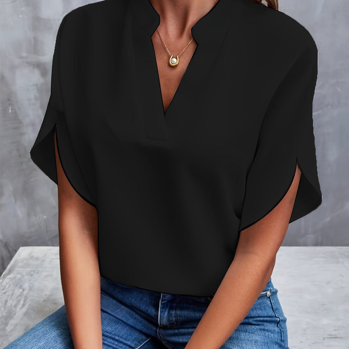 Nina - Elegante Lichtgewicht Blouse