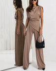 Alya - Elegant, Effen Twee-Delige Set voor Vrouwen